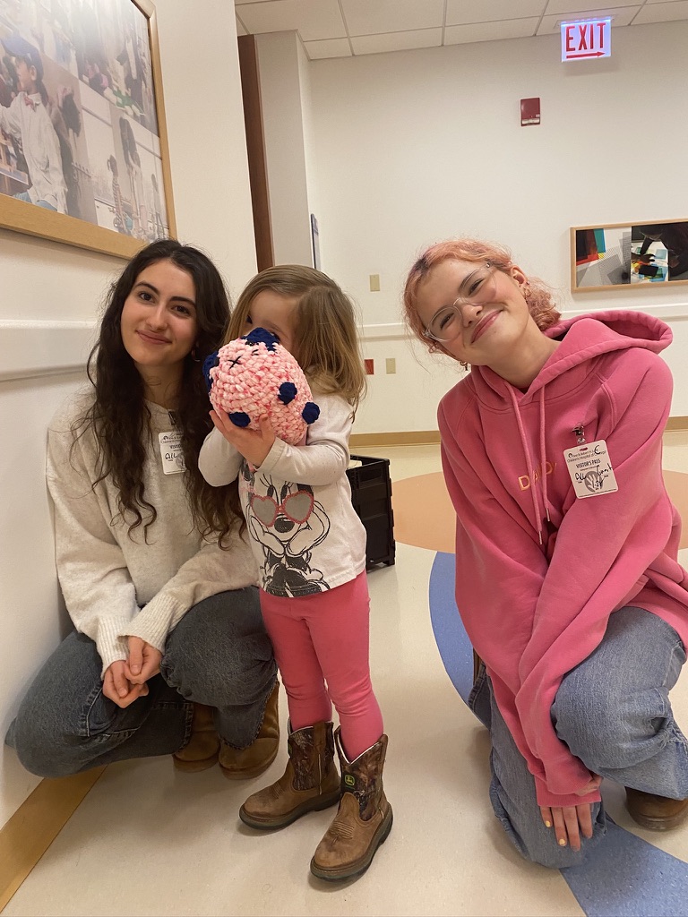 Plushies prepared for pediatric patients